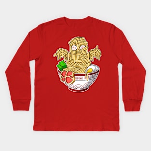 Monster Ramen Kids Long Sleeve T-Shirt